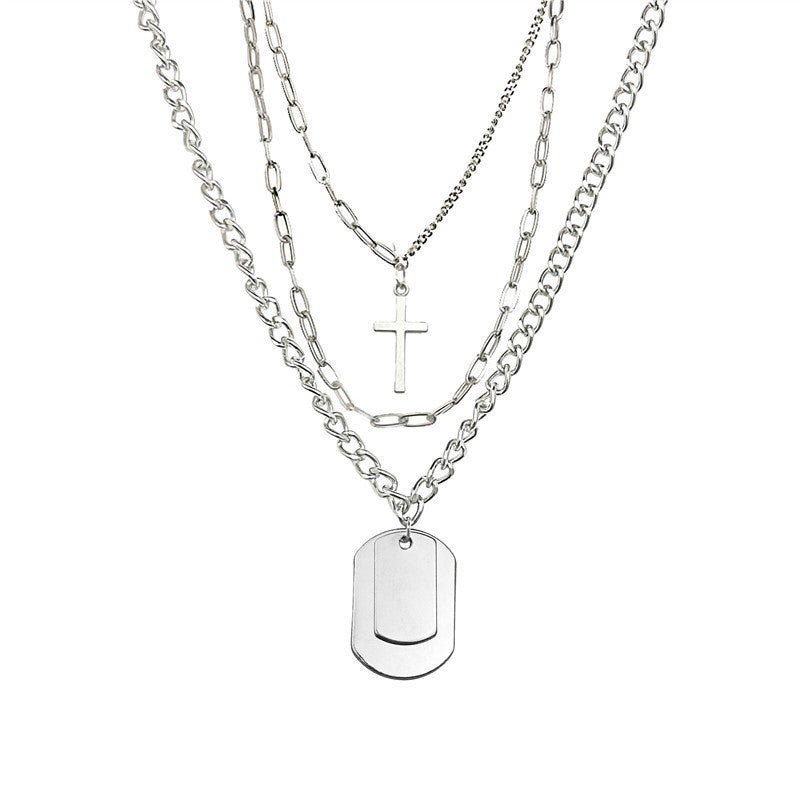 Multi Layered Minimalist Sweater Chain For Students